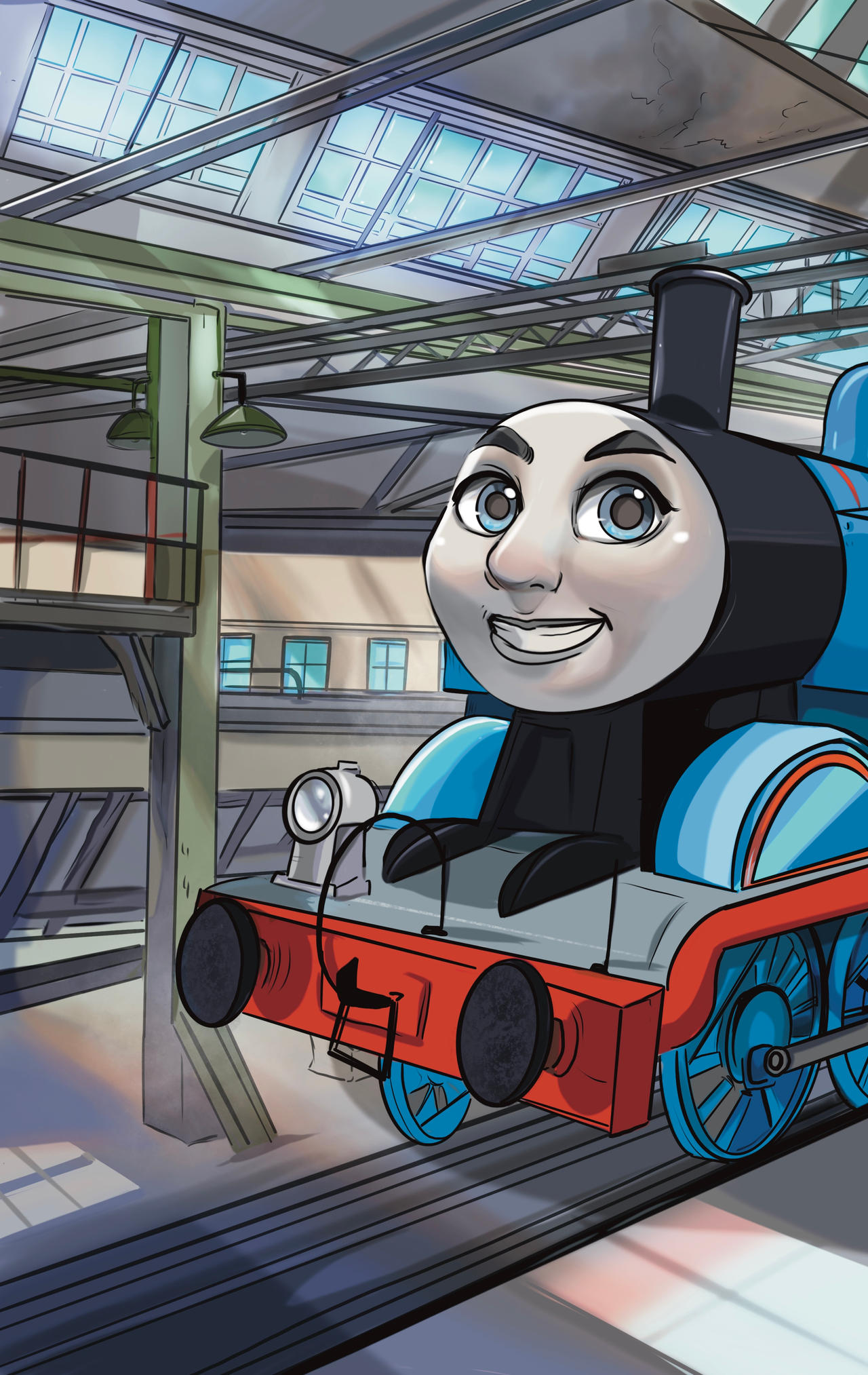 thomas the tank engine by PikkolaPungu on DeviantArt