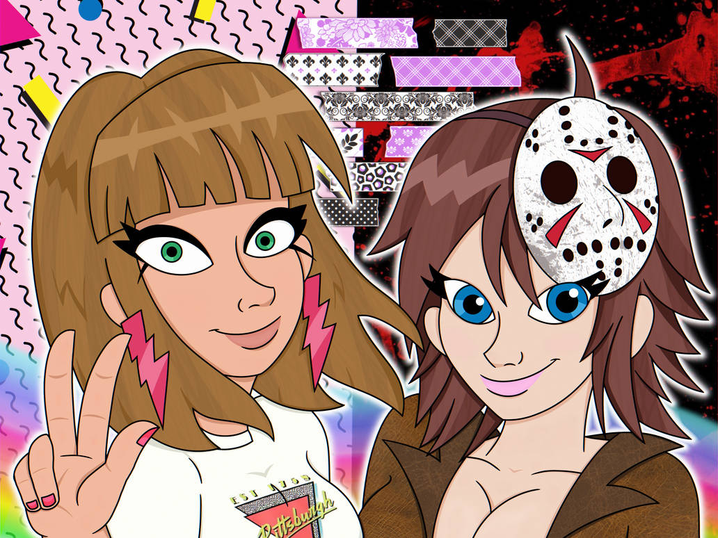 Female Jason Mod Grace And Female Jason Voorhees (Commission) by Xero-Bunny on DeviantArt