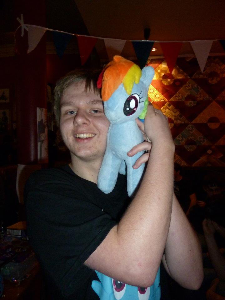 Me and Rainbow Dash :D