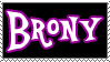 Brony stamp by danspy1994