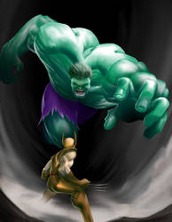 Hulk vs Wolverine