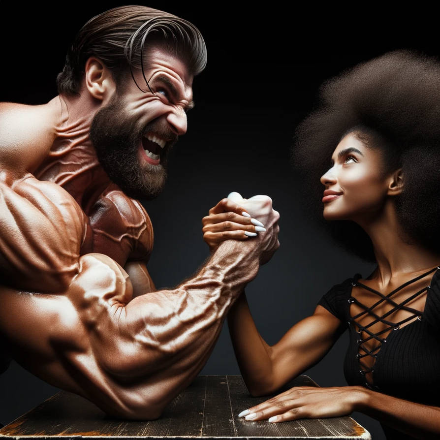 Arm Wrestling264 by gandalfi2011 on DeviantArt