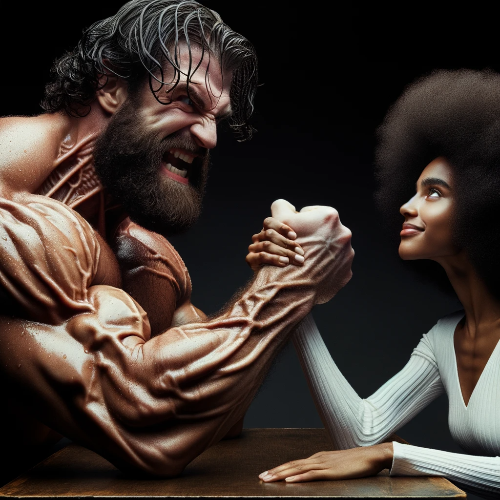 Arm Wrestling267 by gandalfi2011 on DeviantArt