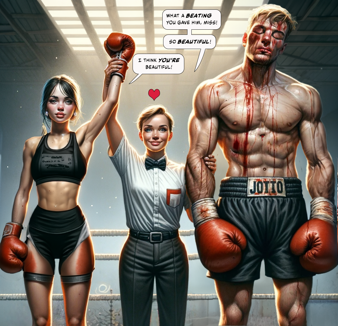 Slv Boxing/mixed Moment of Victory in Mixed Fighting 1 by gandalfi2011 on DeviantArt