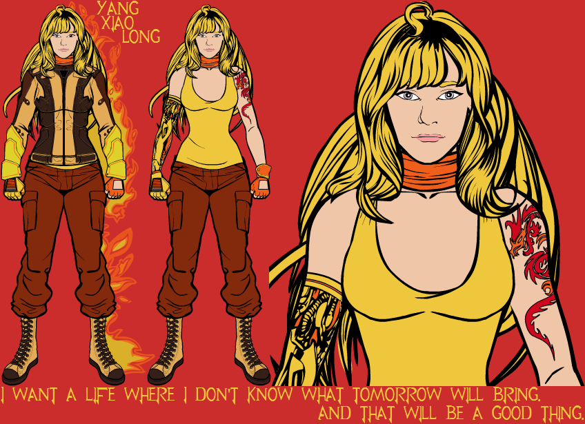 Rwby clearance yang jacket