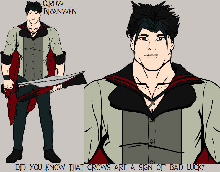 Uncle Crow Rwby RWBY Redesigns: Qrow Branwen by AshWintersHM on DeviantArt