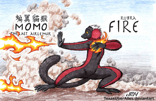 Rubra The Fire Lemur