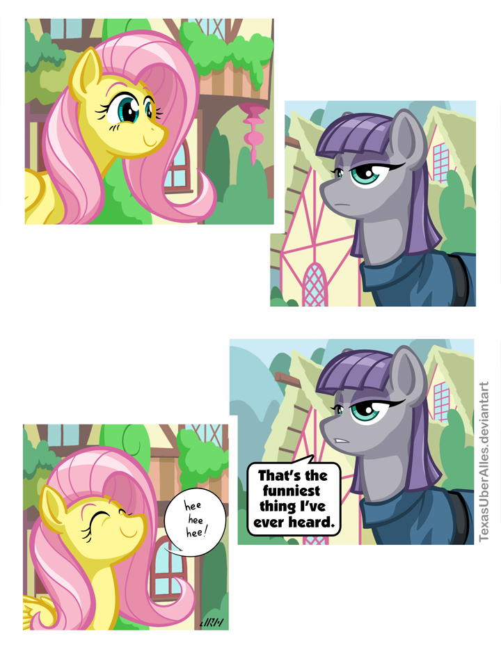 Fluttershy Tells Very Funny Jokes