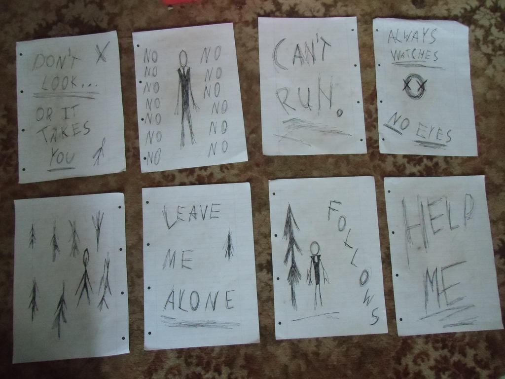 slender pages by Nightmare3614 on DeviantArt
