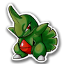 Larvitar Sticker Gart