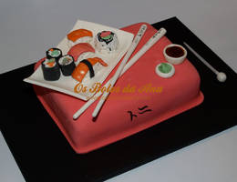 3D Sushi Cake