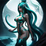 Sexy tentacle, alien princess