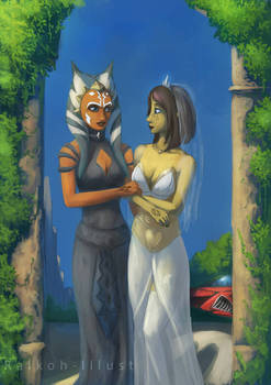 Ashoka Barriss wedding