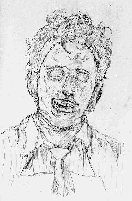 Leatherface croquis