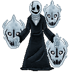 W.D. Gaster and his blaster xD