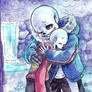Skelebros hug
