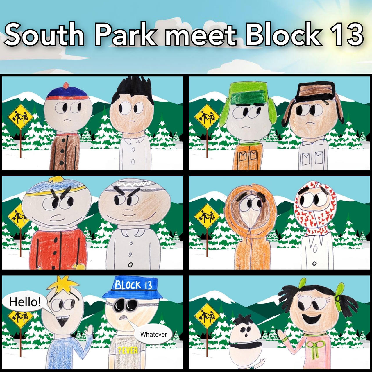 South Park meets Block 13 by MsKeith87 on DeviantArt