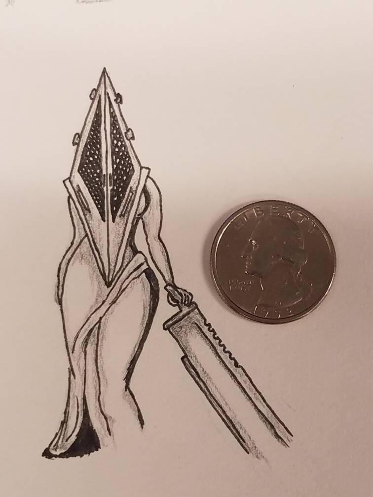 Pyramidal Female Figure Female Pyramid Head by puckmortis on DeviantArt
