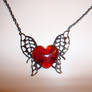 Winged Heart Necklace