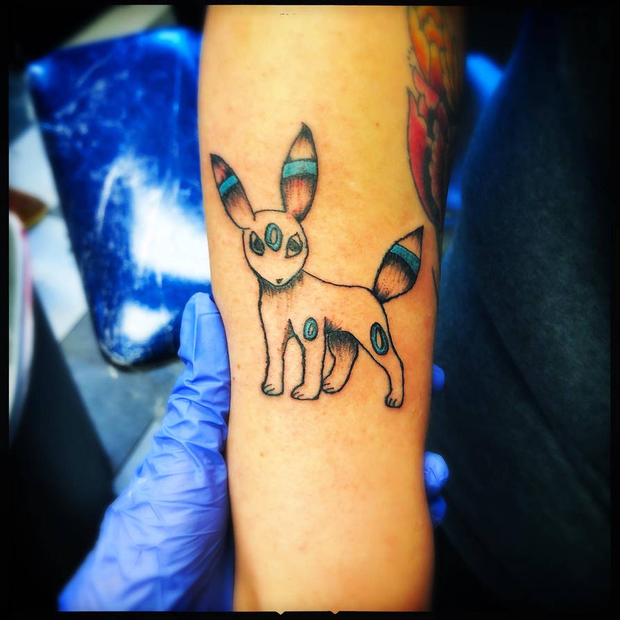 Shiny Umbreon Tattoo by HoJoTheVampire on DeviantArt