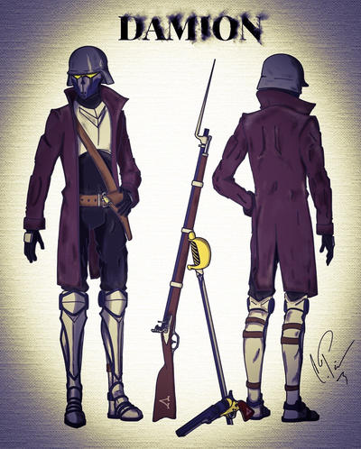 Damion D Roc Damion ( character concept ) by Malthael49 on DeviantArt