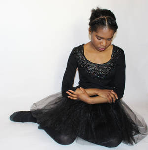 Black Ballerina Stock 40 by ValenciaPrimrose