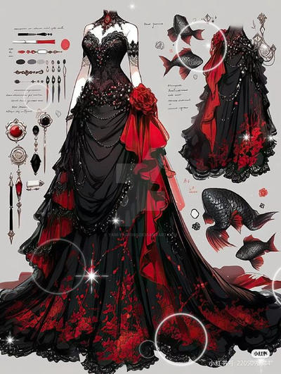 Villian Robe royal villain dress by yam-yam1988 on DeviantArt