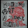 'Making Art A Threat'-T-Shirt