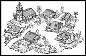 Isometric Settlement Map