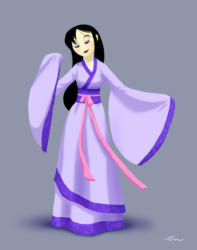 Hanfu Cartoon Elements