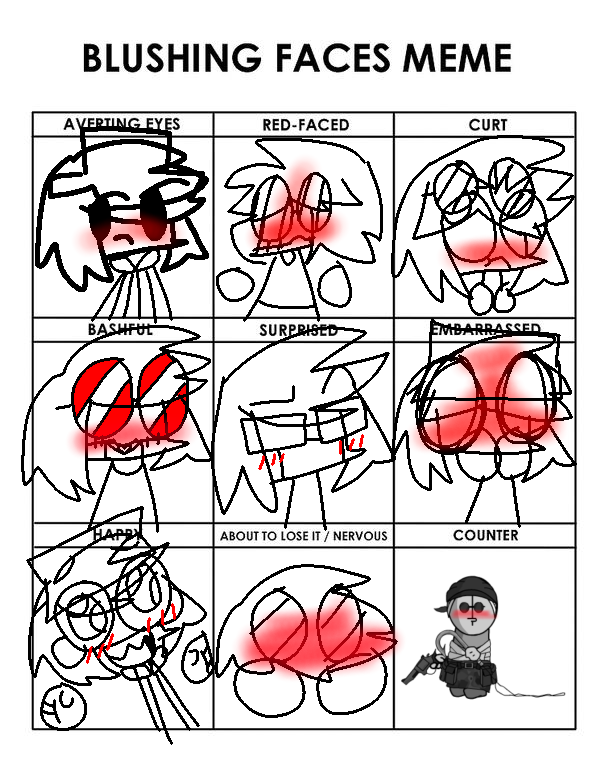 Emoji Face Meme Challange, whatever by Tsubasa-san23 on DeviantArt