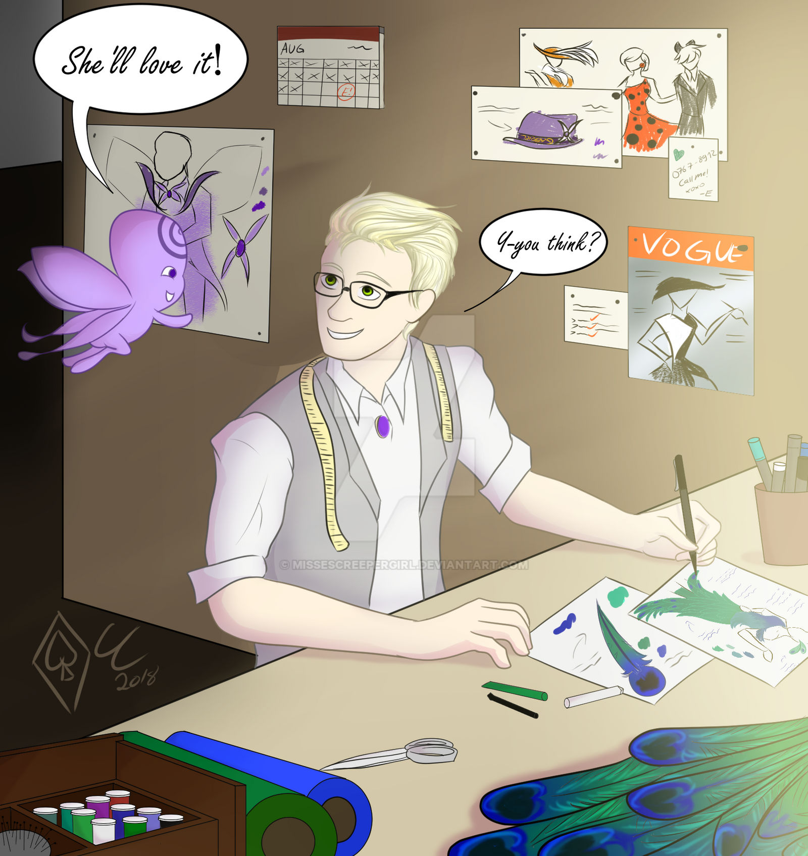 Gabriel Agreste And Nooroo By Missescreepergirl On Deviantart Gabriel Agreste And Nooroo By Missescreepergirl On Deviantart