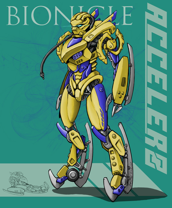 BD Bionicle Accelero Aiji