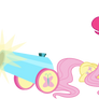 Fluttershy's Party Cannon