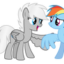 Request: Winter Storm and Rainbow Dash