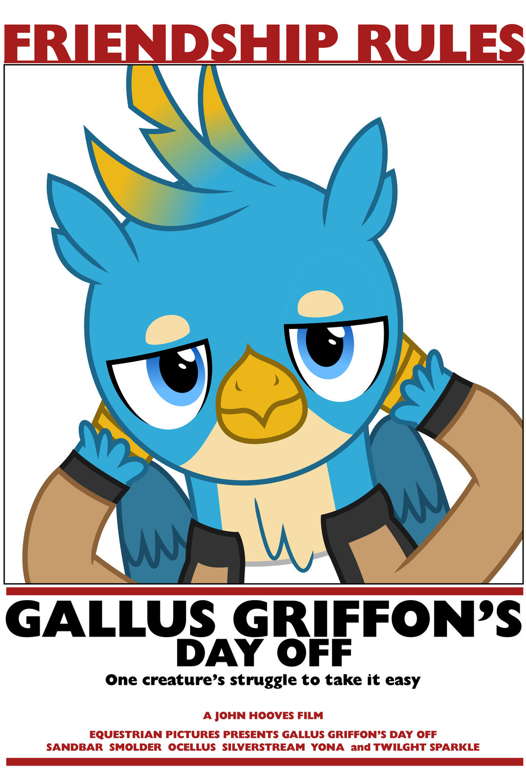 Gallus Griffon's Day Off by masemj
