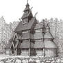 Wooden Stave-Church