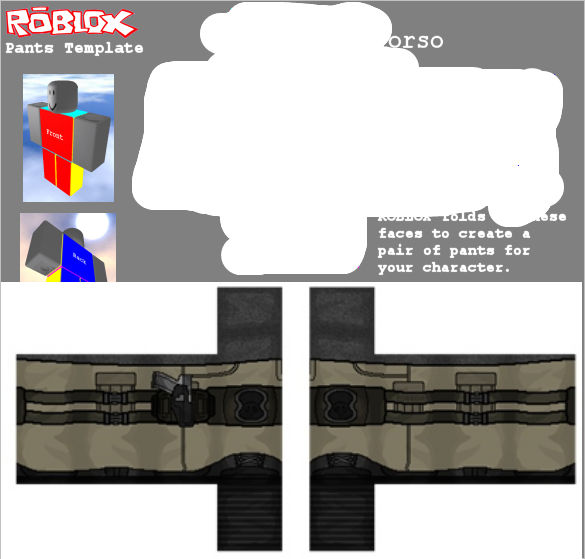 Roblox Elite Army Pant V.1 by AHZ01 on DeviantArt