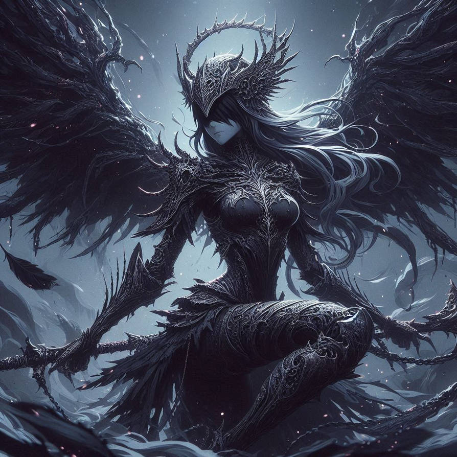 Fallen Angel Rear View fallen Angel by kluczowyzawodnik on DeviantArt