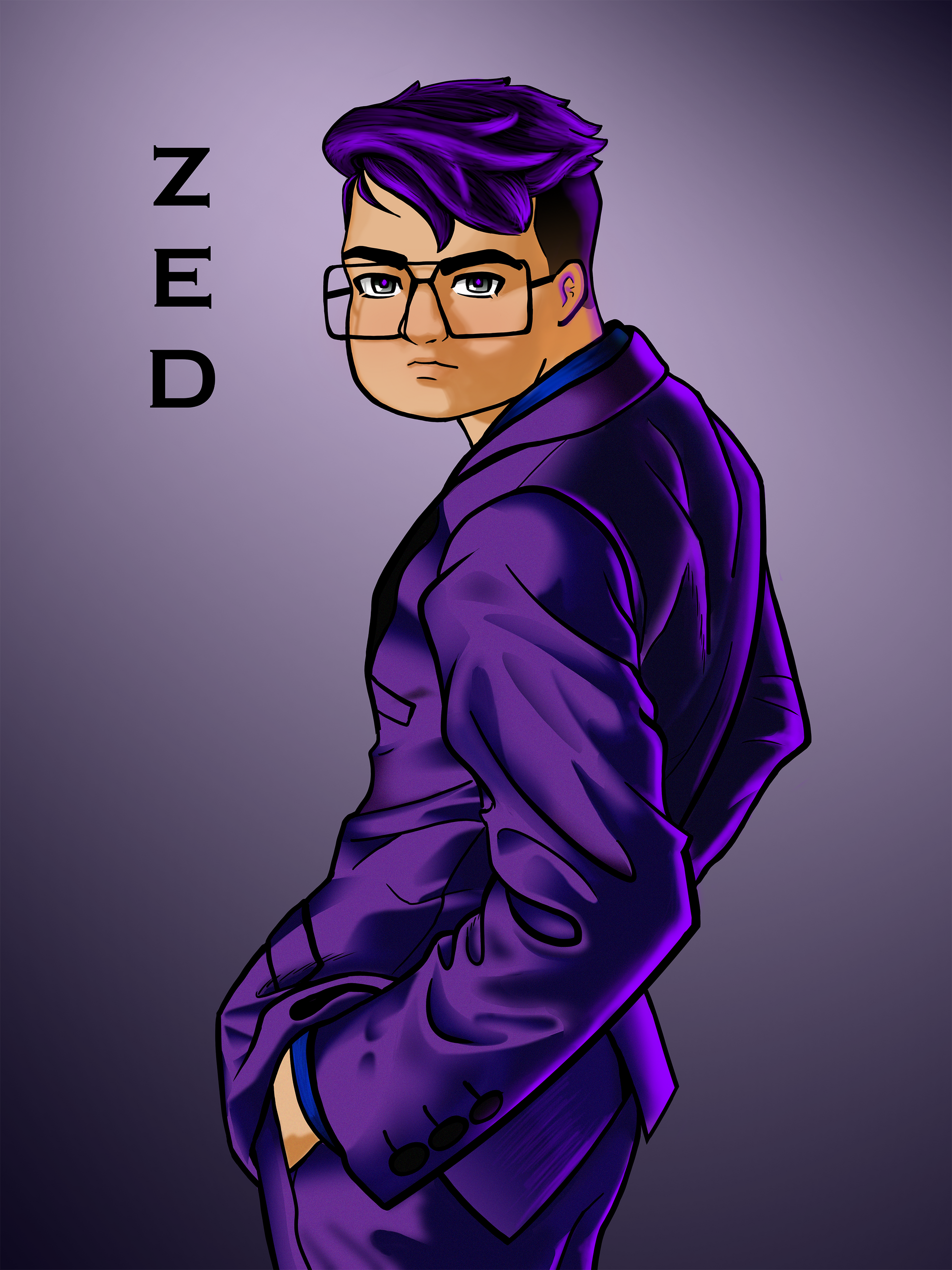 Zed Rochdale ZED by TheCourageCell on DeviantArt