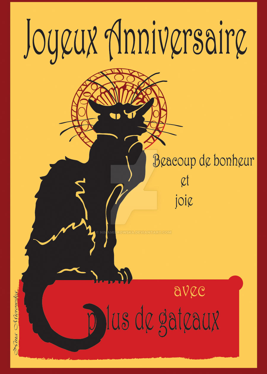 Le Chat Noir By Ninamierowska On Deviantart Le Chat Noir By Ninamierowska On Deviantart
