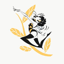 Bumblebee Pinup Girl