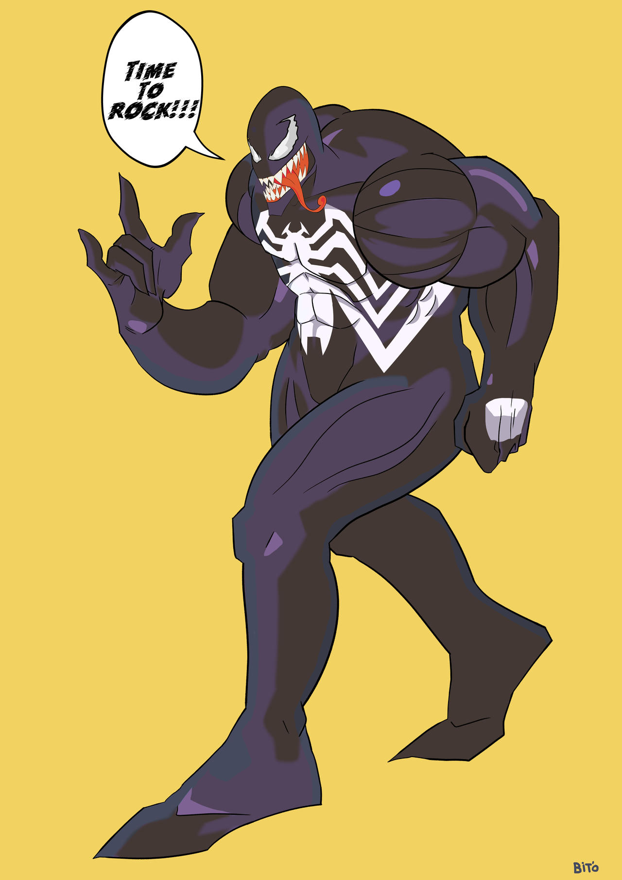 Venom a las 5 . by Standinman on DeviantArt Venom a las 5 . by Standinman on DeviantArt