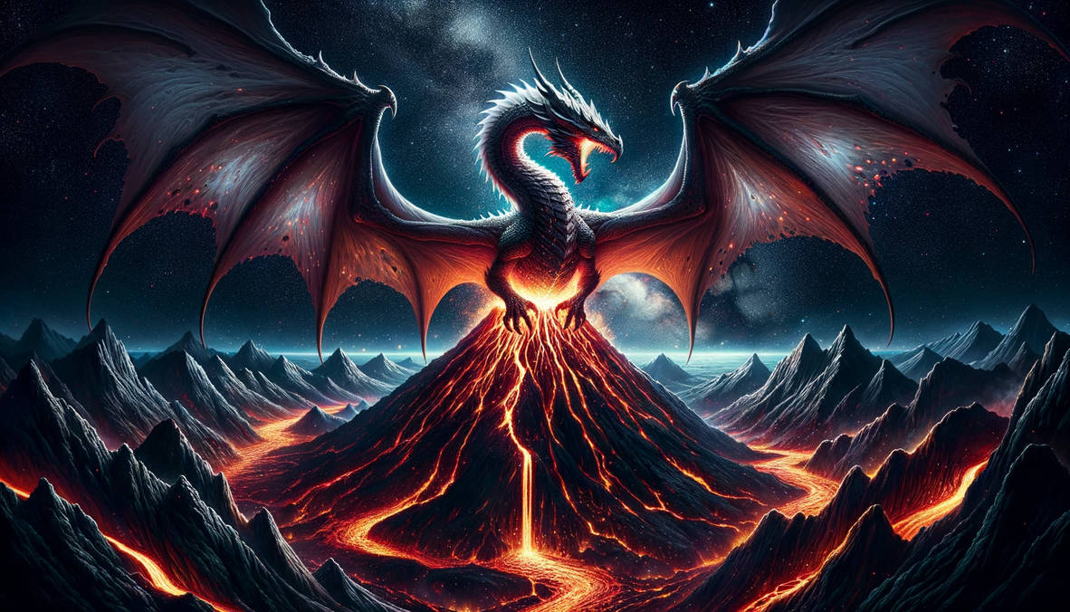 Volcano Exploding Dragon Cinematic Volcano Dragon by Neatsplash on DeviantArt