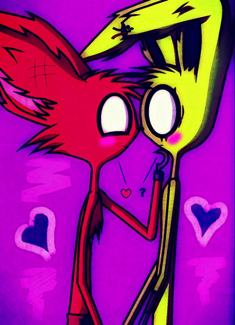 Spring Trap X Roxanne Foxy x Springtrap by LORDOFCANNIBALS on DeviantArt