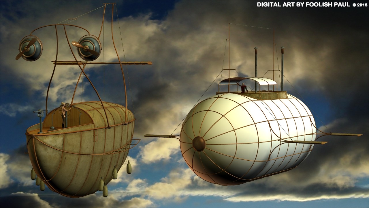 Steampunk Airship Meeting