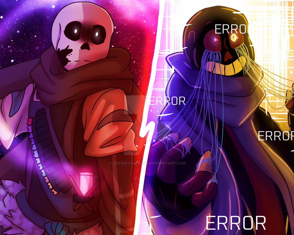 Ink vs Error .:redraw:. by xSticky-Honeyx on DeviantArt