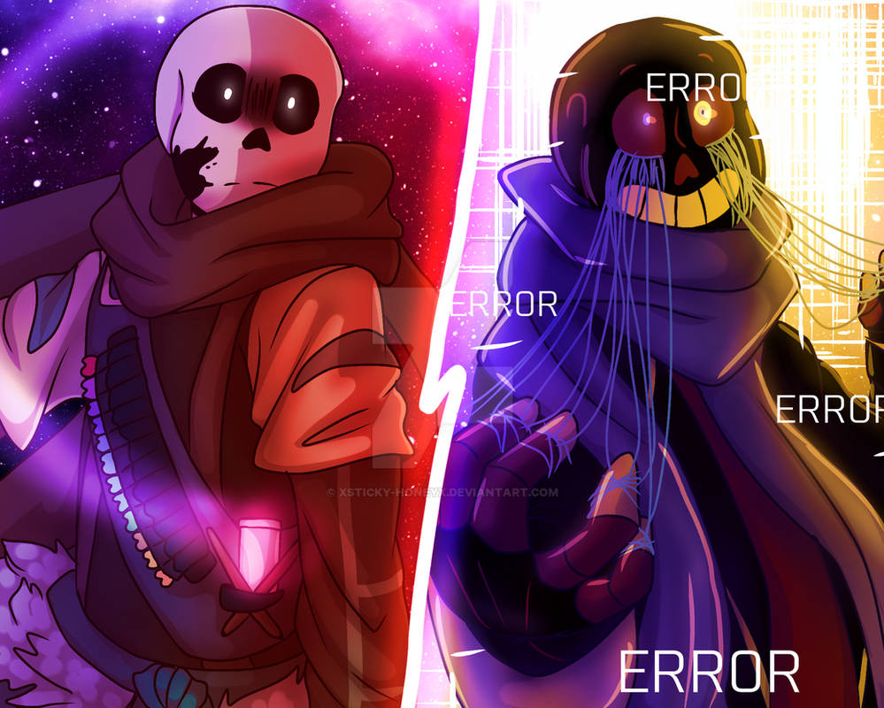 Ink vs Error .:redraw:. by xSticky-Honeyx on DeviantArt