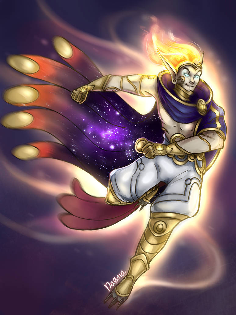 Cosmic Dawn Rakan by Dagnae on DeviantArt