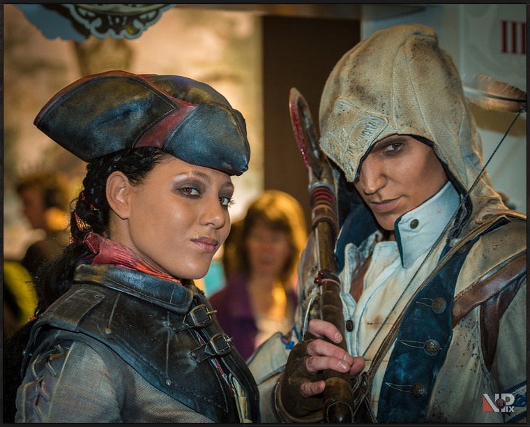 AC III - Connor and Aveline at F.A.C.T.S. 2012-1